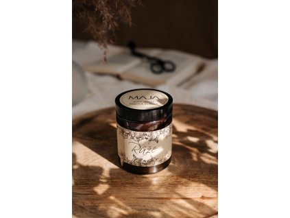 RŮŽE v hnědém skle 180 ml