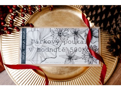 Dárkový poukaz 500