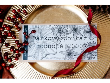 Dárkový poukaz 2000