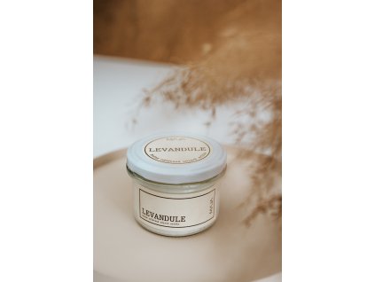 LEVANDULE v čirém skle 235 ml